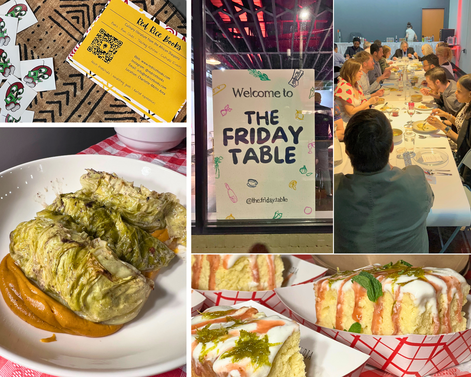 February Friday Table Collage